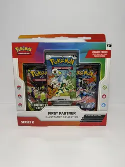 Pokemon Sealed First Partner Illustration Collection Series 2 Sealed New IN HAND - Image 1