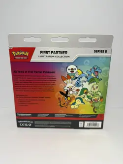 Pokemon Sealed First Partner Illustration Collection Series 2 Sealed New IN HAND - Image 2