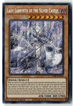 Lady Labrynth of the Silver Castle DABL-EN030 Darkwing Blast Yu-Gi-Oh LP - Image 1
