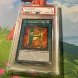 Yu-gi-oh! TCG Emergency Call RYMP-EN024 Ra Yellow Mega Pack Unlimited PSA 5 - Image 5