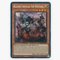 NM DABL-EN011 Blazing Cartesia, the Virtuous - Darkwing Blast Secret Rare Yugioh - Image 1