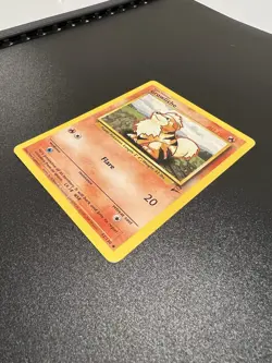 Growlithe 42/130 Base Set 2 2000 Pokemon Card Uncommon NM - Image 4