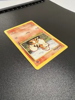 Growlithe 42/130 Base Set 2 2000 Pokemon Card Uncommon NM - Image 5