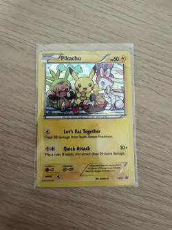 Pokemon TCG Pikachu XY95 Holo Rare Promo Card - Image 1