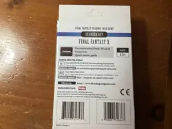 Final Fantasy X Trading Card Game Starter Set Tidus NIB - Image 2