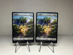 2x MTG Plains (Chocobo Track Foil) Foil NM Commander: FINAL FANTASY Magic 478 - Image 1