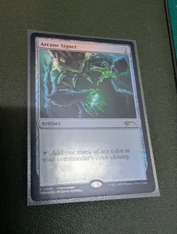 FOIL Arcane Signet Commandfest Promo NM English - Image 1