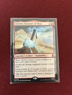 Mjolnir, Hammer of Thor - Magic The Gathering Marvel Super Heroes - Image 1