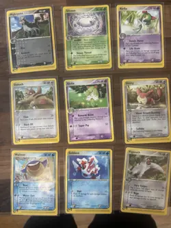 Pokemon TCG EX Ruby & Sapphire Full Set Of 81 None Holos. Read Description - Image 3