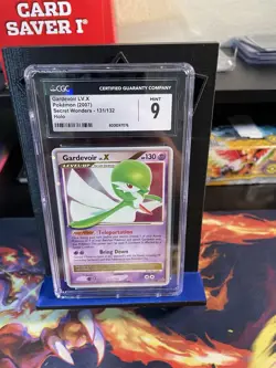 Pokemon CGC 9 Gardevoir Lv.x 131/132 Secret Wonders - Image 1