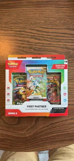 Pokemon TCG First Partner Illustration Collection Series 2 Promo Box (1) - Image 1