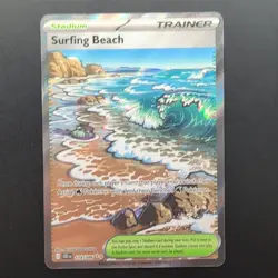 Surfing Beach 160/159 Pokemon Chaos Rising Ultra Rare NM - Image 1
