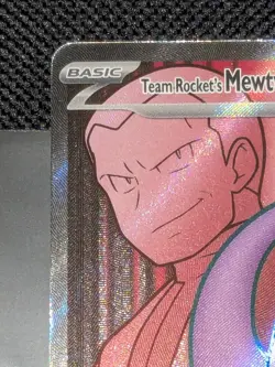 Team Rocket's Mewtwo ex 213/182 Sv10: Destined Rivals Holo Pokemon In Mint Cond - Image 2