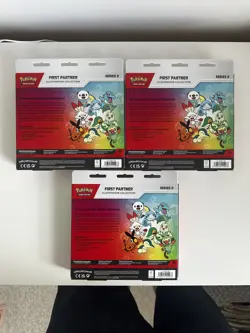 3 x Sealed Boxes! Pokemon TCG First Partner illustration Collection Series 2 - Image 2