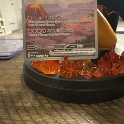 Pokemon Charizard ex MEW EN 199/165 151 SIR Near Mint ships fast - Image 2
