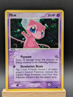 Pokemon TCG Mew 040 Black Star Promo Holo 2006 Nintendo Trainers Challenge - Image 1