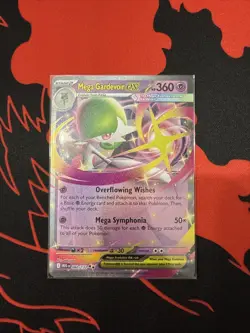 Mega Gardevoir ex 060/132 Holo Double Rare Pokemon ME01: Mega Evolution NM - Image 1
