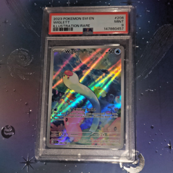 Pokemon PSA 9 Wiglett #206 Illustration Rare 2023 SVI English MINT Free Shipping - Image 2