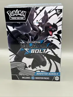 Pokemon TCG Scarlet & Violet Black Bolt Booster Bundle - NEW/FACTORY SEALED - Image 1