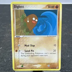 Pokemon TCG -Diglett Crystal Guardians 50/100 2006 Common - Image 1