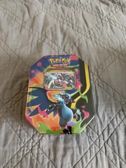 Pokemon TCG Charizard Tin + Phantasmal Flames ETB & Booster Bundle, English - Image 4