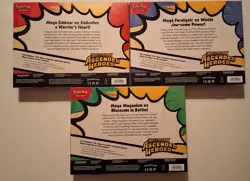 Pokemon Mega Evolution Ascended Heroes Ex Box Set Feraligator Emboar Meganium - Image 2