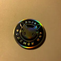 Pikachu 2026 Pokemon Day 30th Anniversary Coin + Erika Blister Promo Coin - Image 2