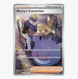 Morty's Conviction Sir 211/162 Temporal Forces Pokemon TCG - Image 1