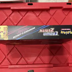 BRAND NEW-Pokemon TCG Crown Zenith Morpeko Premium Playmat Collection V-Union - Image 3