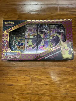Pokemon TCG Crown Zenith Morpeko V-Union Premium Playmat Collection - Image 1