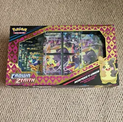 Pokemon TCG Crown Zenith Morpeko V-Union Premium Playmat Collection Brand New - Image 1