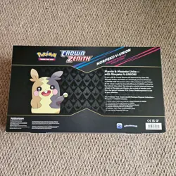 Pokemon TCG Crown Zenith Morpeko V-Union Premium Playmat Collection Brand New - Image 2