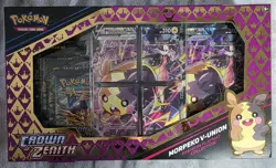 Pokemon Crown Zenith Morpeko V-Union Premium Playmat Collection Box TCG Marnie - Image 1