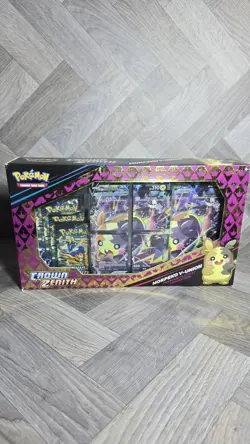 Pokemon TCG Crown Zenith Morpeko V-Union Premium Playmat Collection box sealed - Image 1