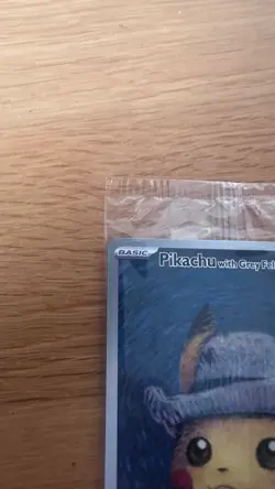 Pikachu with Grey Felt Hat #085 SVP EN Van Gogh Promo Pokemon Card Sealed NM - Image 3
