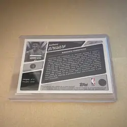Topps 2025 Topps Chrome Anthony Edwards Anime Black /10 - Image 2