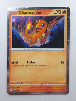 Charmander 047 Cosmos Holo SVP Promo Pokemon card - Image 1