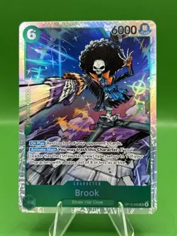 Brook SR OP15-032 EGGHEAD CRISIS One Piece Card Game ENGLISH OP15 - Image 1