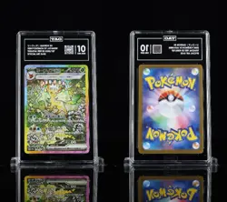 Leafeon ex SAR 200/187 SV8a Terastal Festival Pokemon Card Japanese TAG 10 - Image 1
