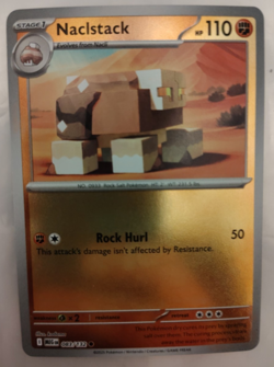 Naclstack 083/132 Mega Evolution Reverse Holo Pokemon Card English - Image 1