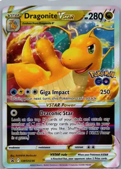 Dragonite VSTAR Holo Promo SWSH: Sword & Shield Promo Cards SWSH236 NM - Image 1