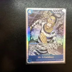 Mr.3 (Galdino) OP16-056 SR - The Time Of Battle One Piece TCG English NM - Image 1