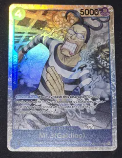 Mr.3 (Galdino) OP16-056 SR - The Time Of Battle One Piece TCG English NM - Image 1