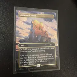 MTG Command Tower 0001 Marvel Super Heroes Exclusive Promo Foil 2026 NM - Image 1