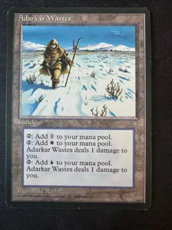 Adarkar Wastes - Ice Age - MTG - Image 1