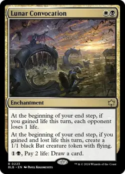 1x NM Lunar Convocation - Bloomburrow [MTG] pack fresh - Image 1