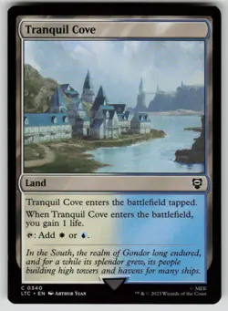 Tranquil Cove Commander: The Lord of the Rings 340 MTG NM - Image 1