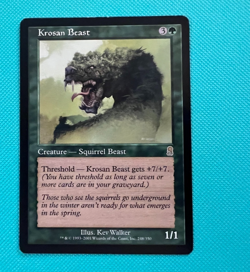 Krosan Beast - Odyssey - MTG - Magic the Gathering - Image 1