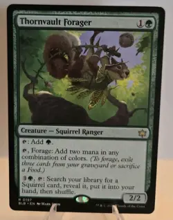 Thornvault Forager MTG Bloomburrow Regular - Image 1