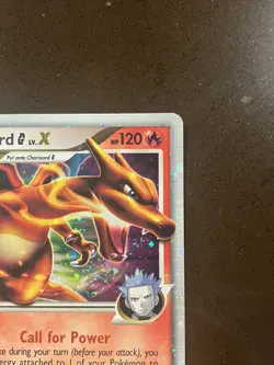 Pokemon TCG Charizard G Lv.X DP45 Diamond & Pearl Promo Holo 120 HP LP / MP - Image 2